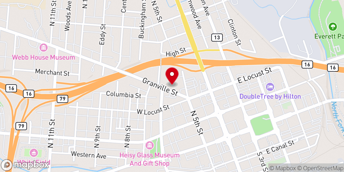 Map showing location of St Francis De Sales School