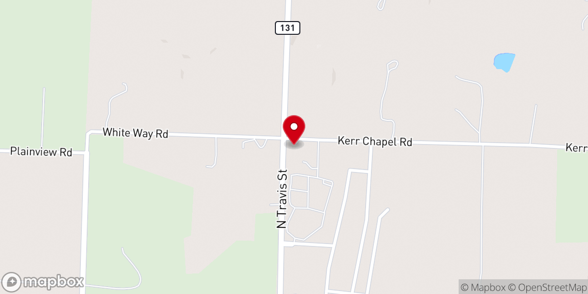 Map showing location of New Birth Cathedral of Praise Church