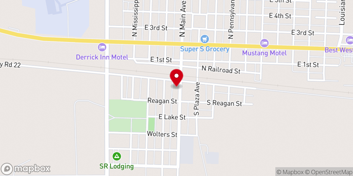 Map showing location of Iglesia Pentecostes El