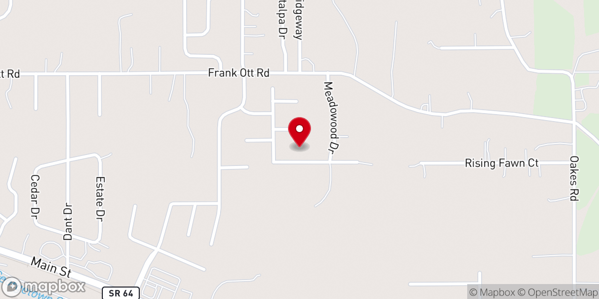 Map showing location of Georgetown Township
