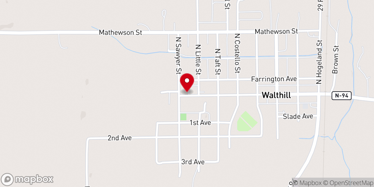 Map showing location of Community of Christ