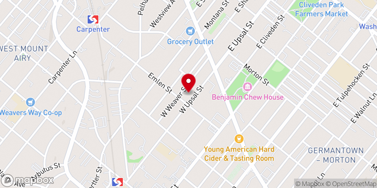 Map showing location of Daniel Foundation