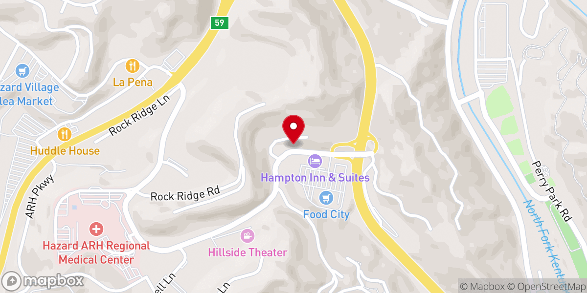 Map showing location of St Pauls Lutheran Church
