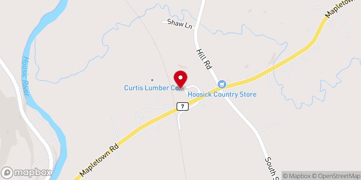 Map showing location of All Saints' Episcopal Church