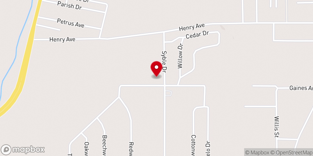 Map showing location of TheWord Church - Bastrop