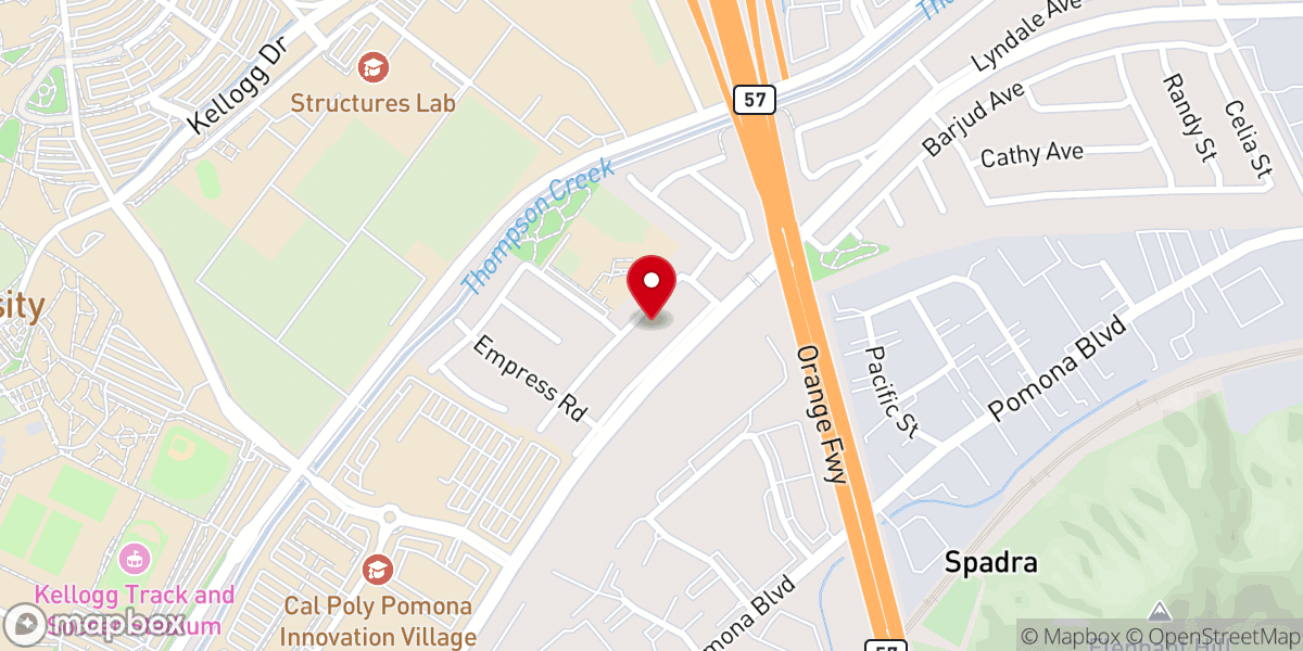 Map showing location of Compa Palace