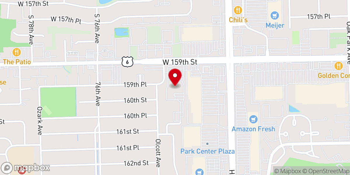 Map showing location of Saint Julie Billiart Roman Catholic Church