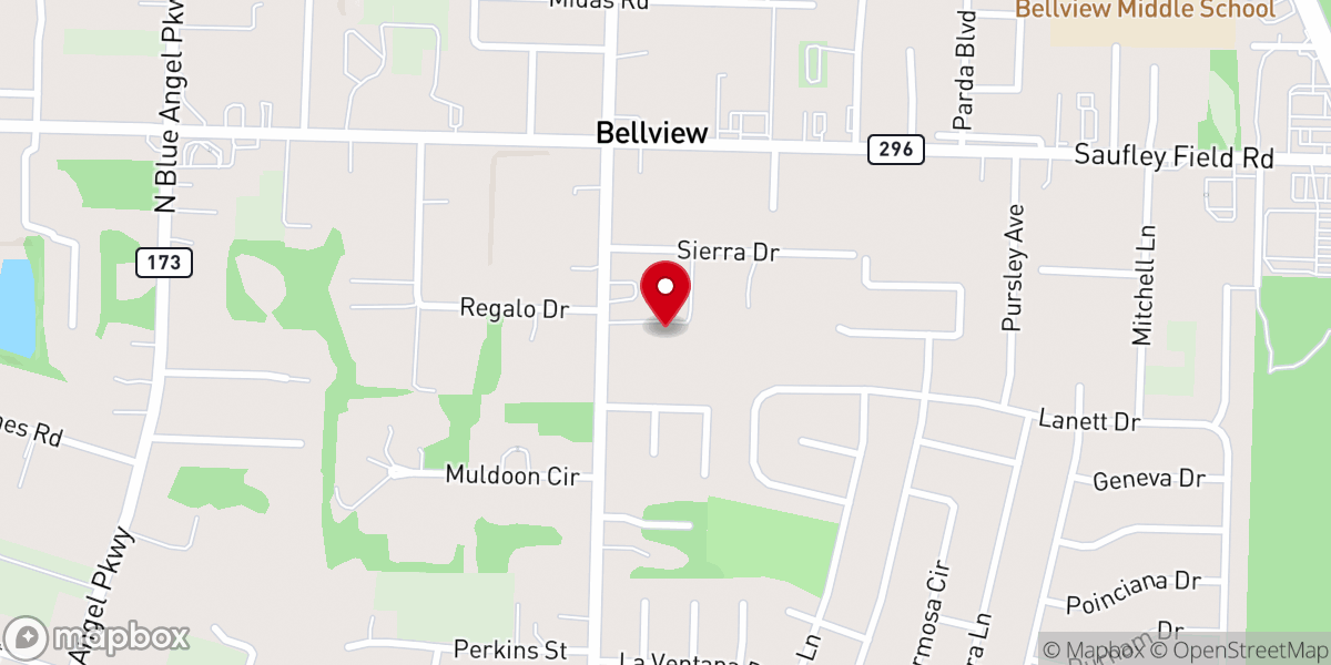 Map showing location of Deliverance Temple