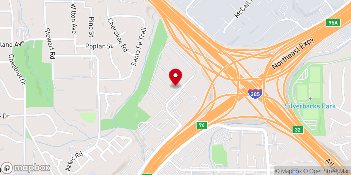 Map showing location of STREAMS OF JOY ATLANTA