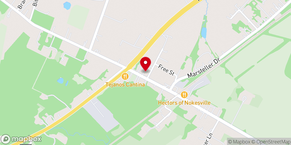 Map showing location of Church of the Brethren