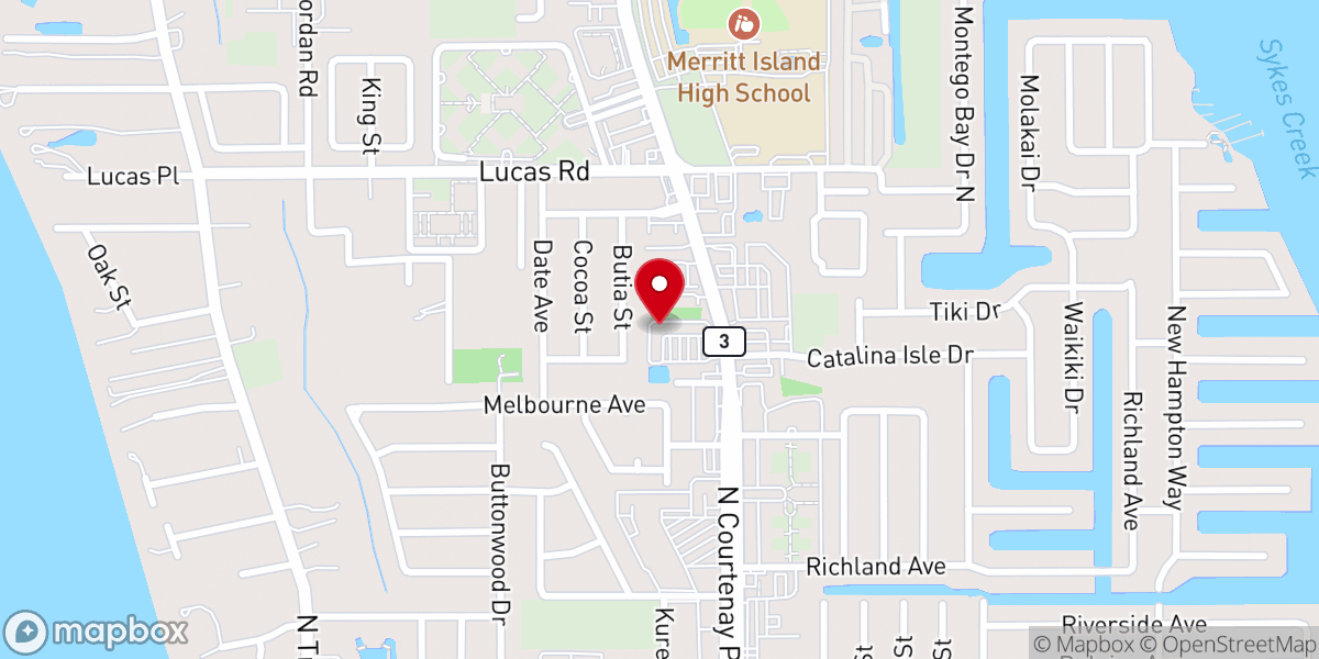 Map showing location of The Well Ministry