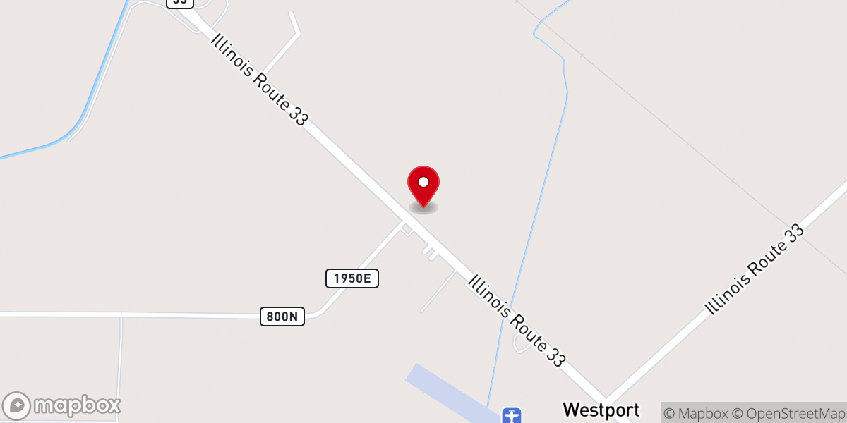 Map showing location of Abundant Life New Life Fellowship Church