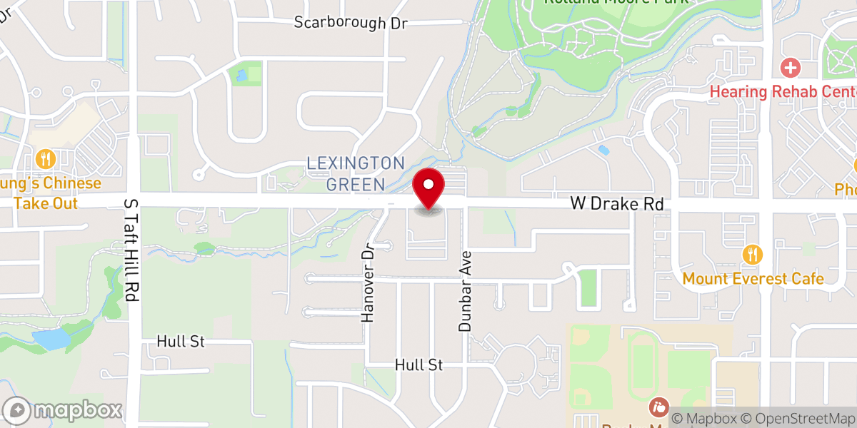 Map showing location of Summitview Community Church