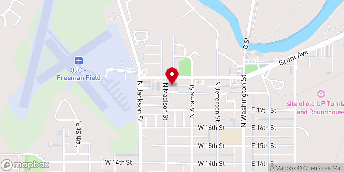 Map showing location of Vertical Church Inc
