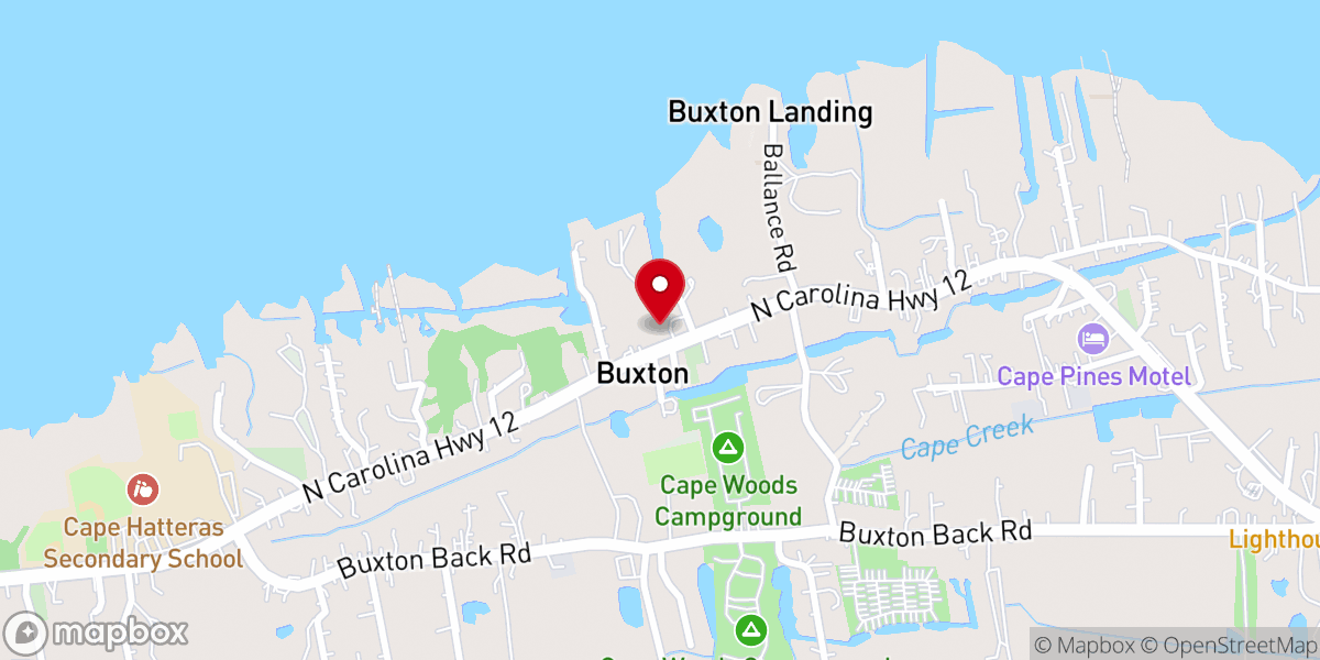 Map showing location of Lighthouse Assembly of God