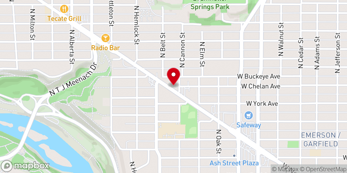 Map showing location of New Destiny Tabernacle