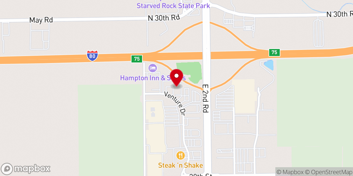 Map showing location of Fairfield by Marriott Inn & Suites Peru