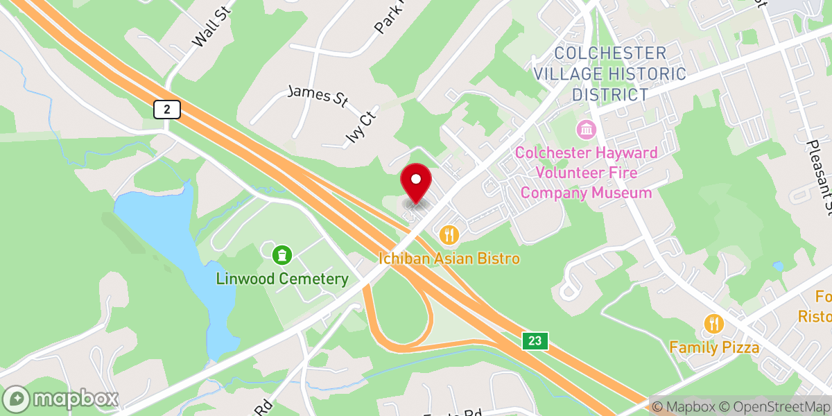Map showing location of St. Mary Ukrainian Catholic Church