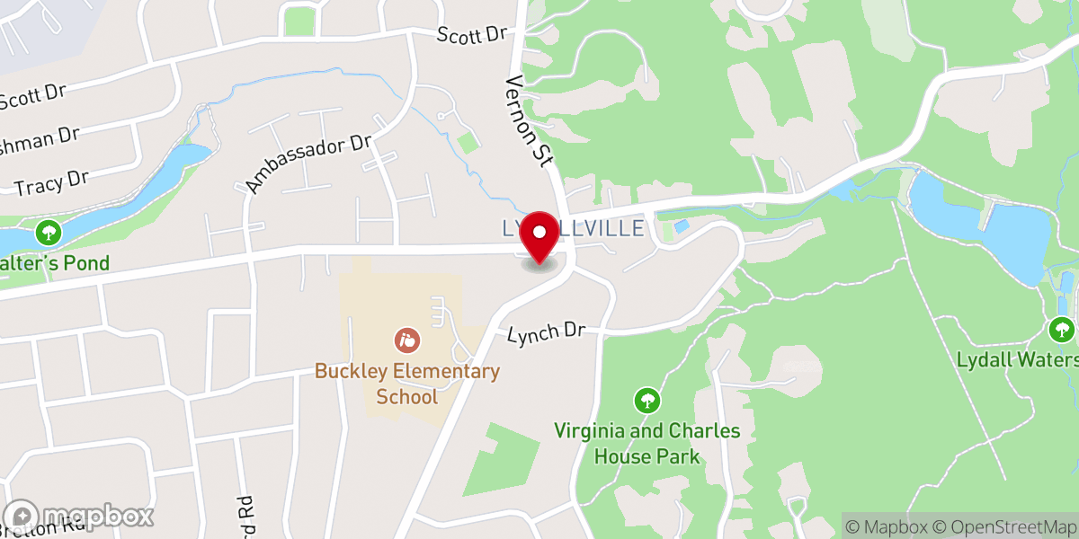 Map showing location of Presbyterian Church of Manchester
