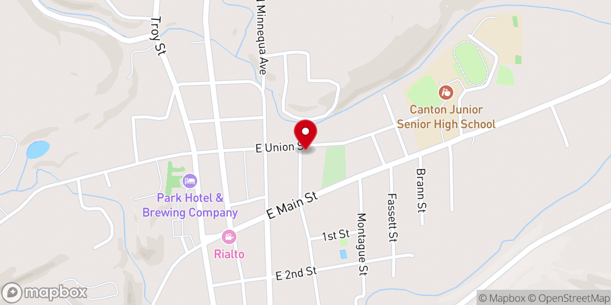 Map showing location of St. Michael's