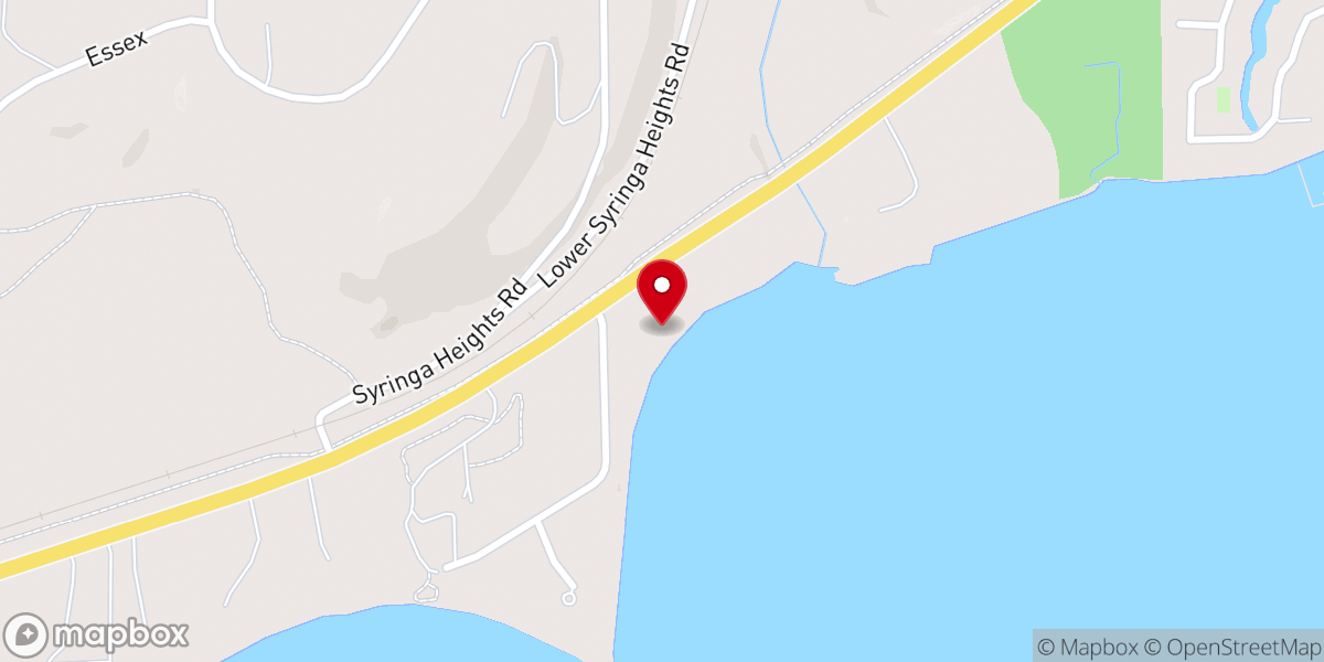 Map showing location of Holy Spirit Episcopal Church