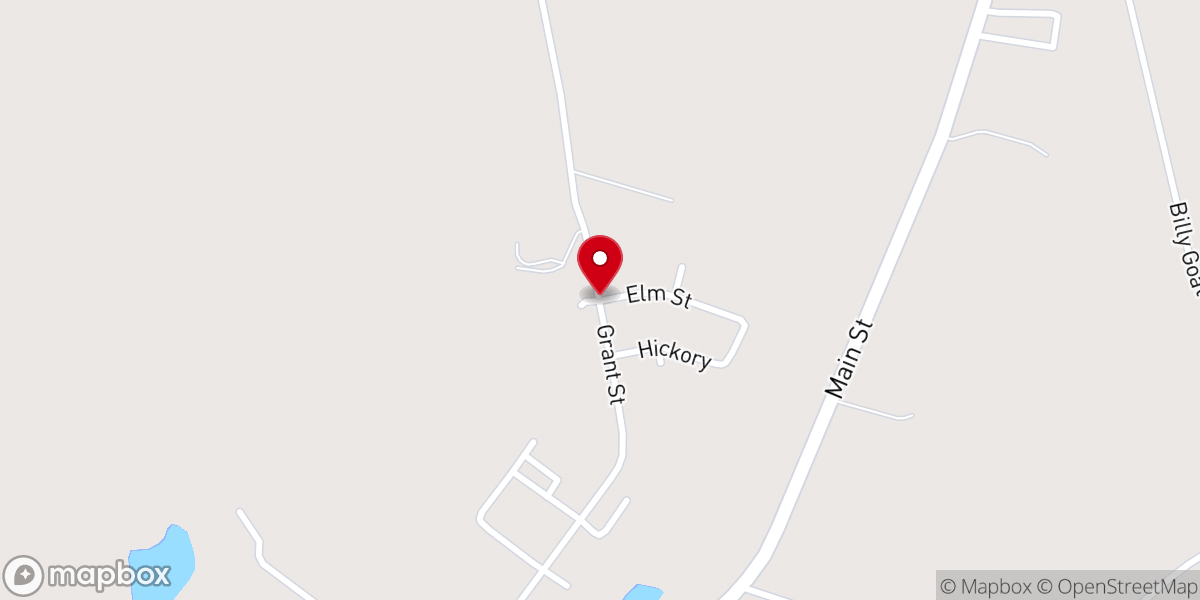 Map showing location of Greater New Zion Baptist