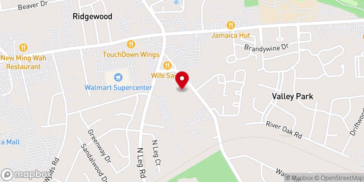Map showing location of Grace Fellowship of Augusta