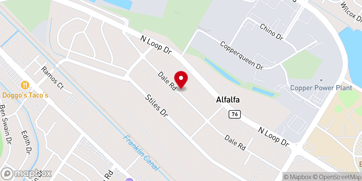 Map showing location of Greater Mount Calvary Church of God in Christ