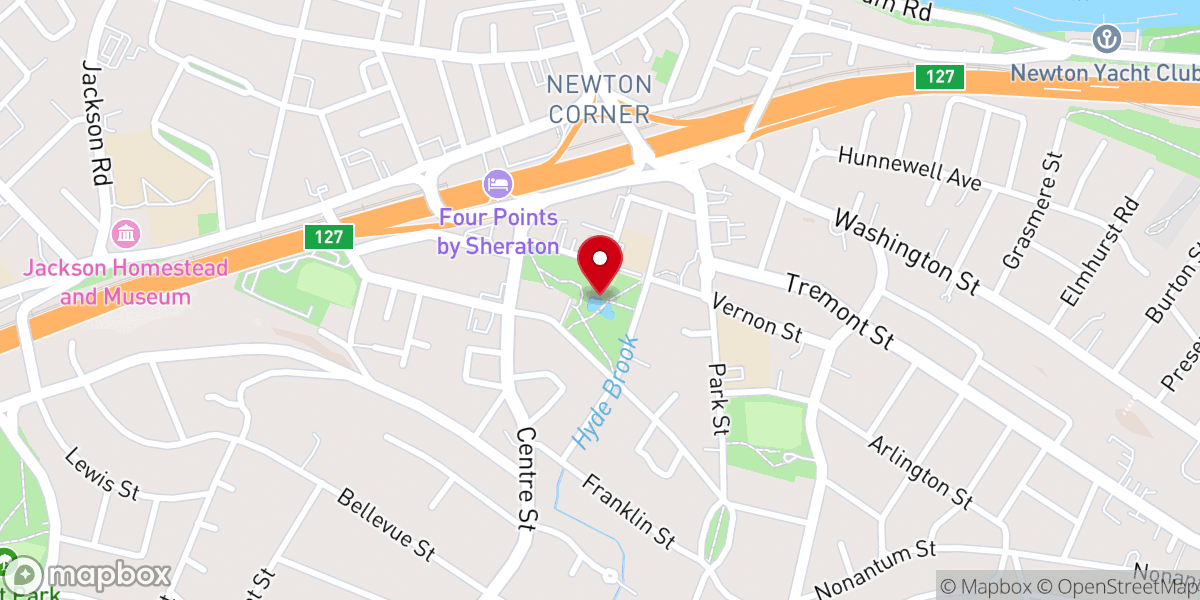 Map showing location of Farlow Park