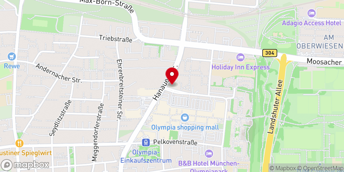 Map showing location of Äthiopisch-Orthodoxe Tewahedo St. Gabriel Kirchengemeinde zu München e.V.