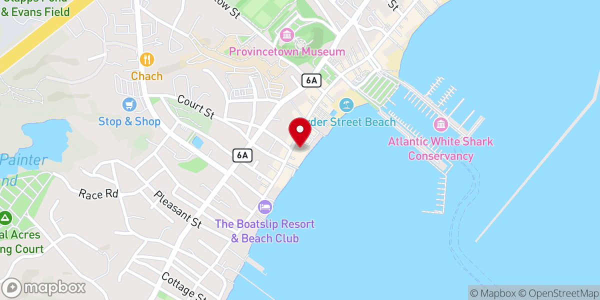 Map showing location of The Latin Corner