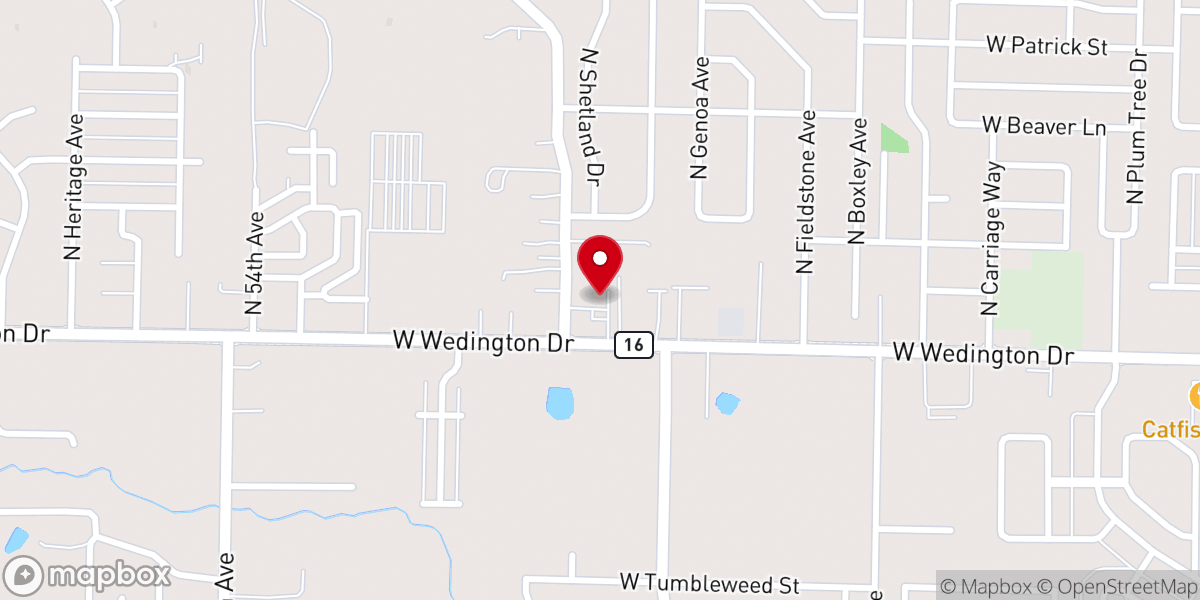 Map showing location of Zion Chr. Union Church