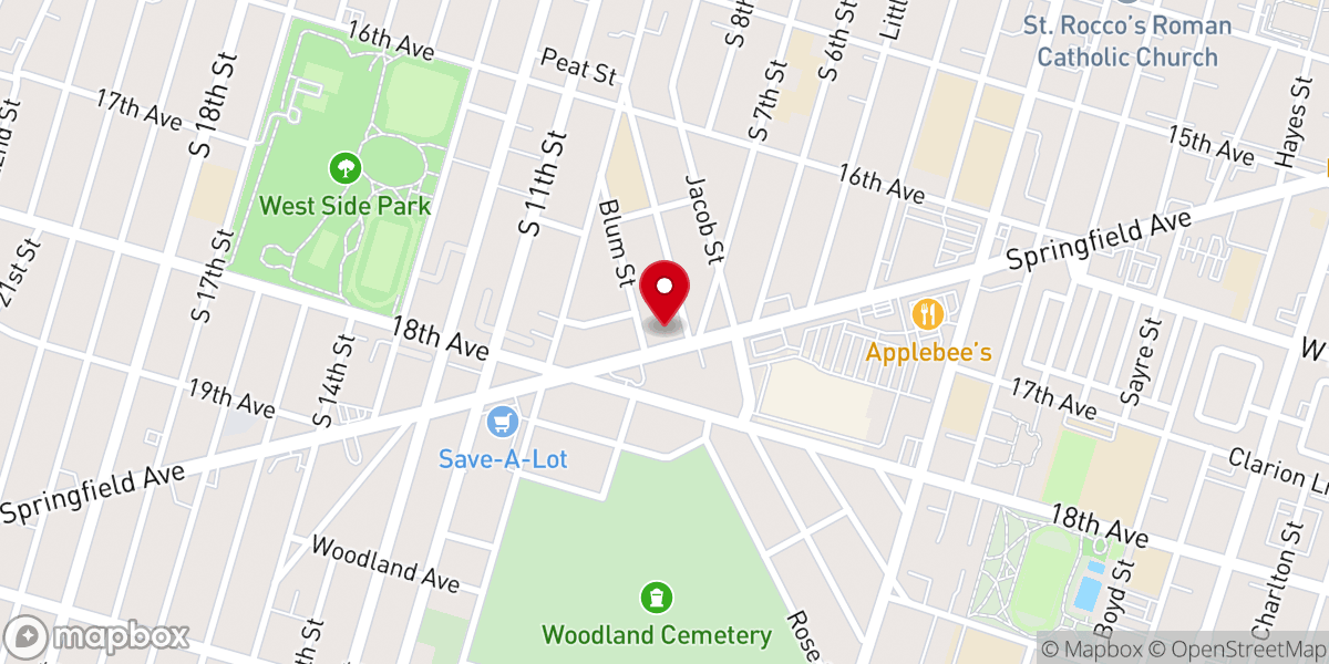 Map showing location of Positive Proof Family Worship Church