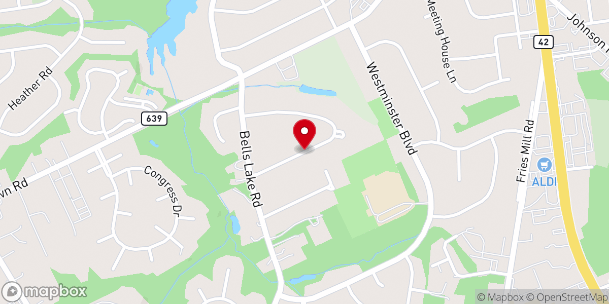Map showing location of Virginia Booth Ministries Inc