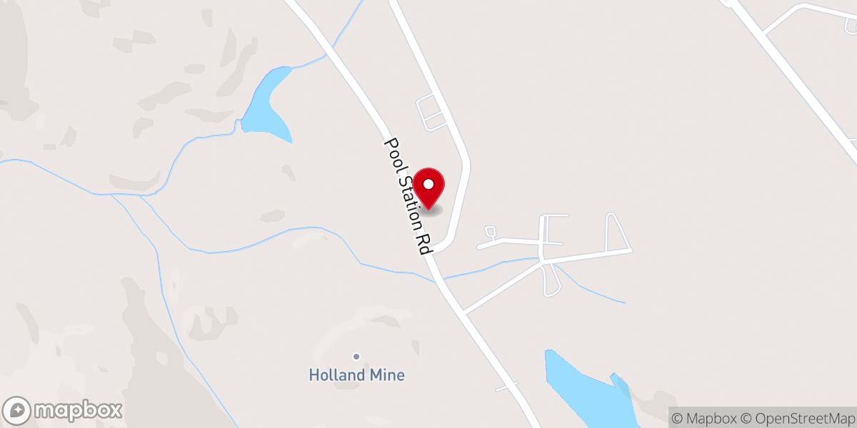 Map showing location of Gambi Disposal Inc