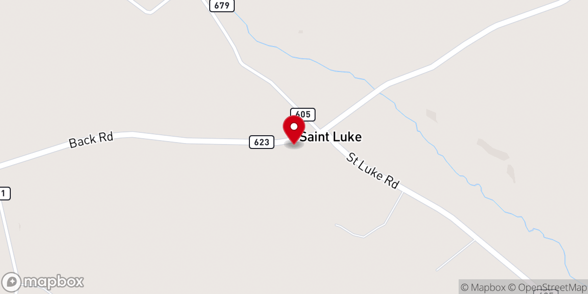 Map showing location of St Luke Covenant Brethren Church