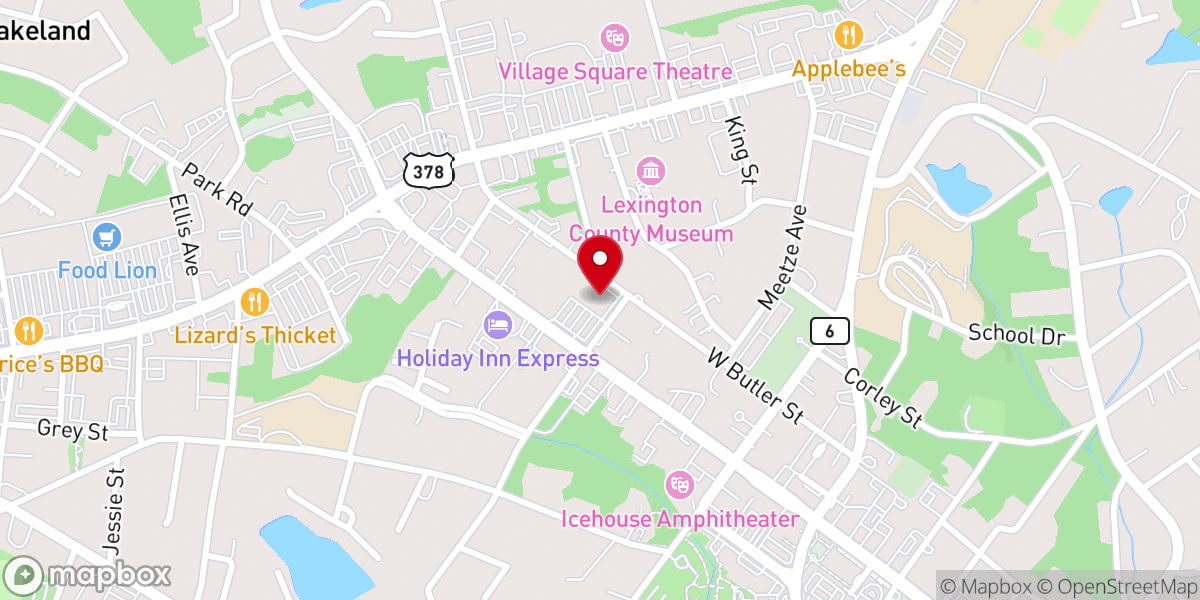 Map showing location of RADIUS Church - Lexington
