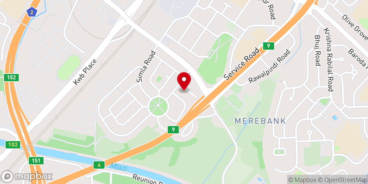 Map showing location of Crystal Church
