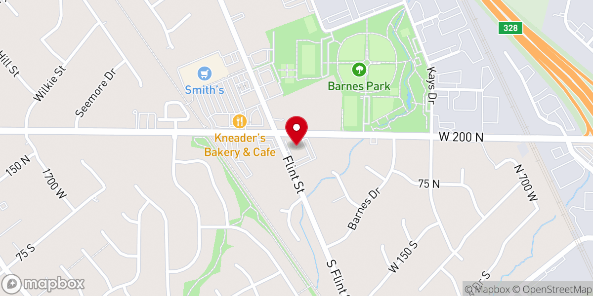 Map showing location of Francis Peak Ward (Spanish)