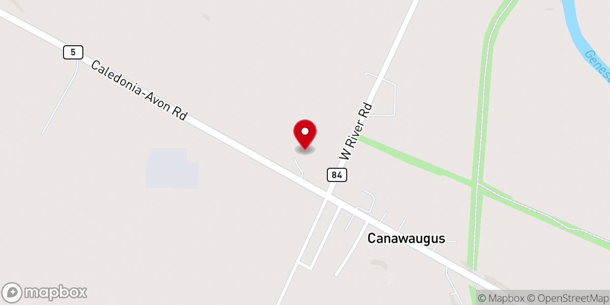 Map showing location of Riverstone Wesleyan Church 4 Corners Campus
