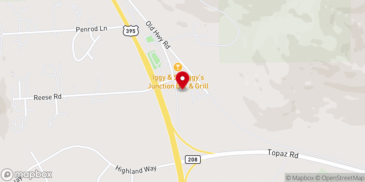 Map showing location of Open Bible Church