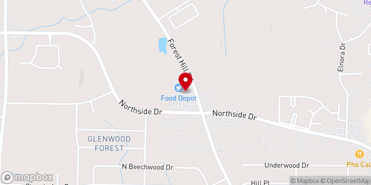 Map showing location of International House of Prayer Maconinc