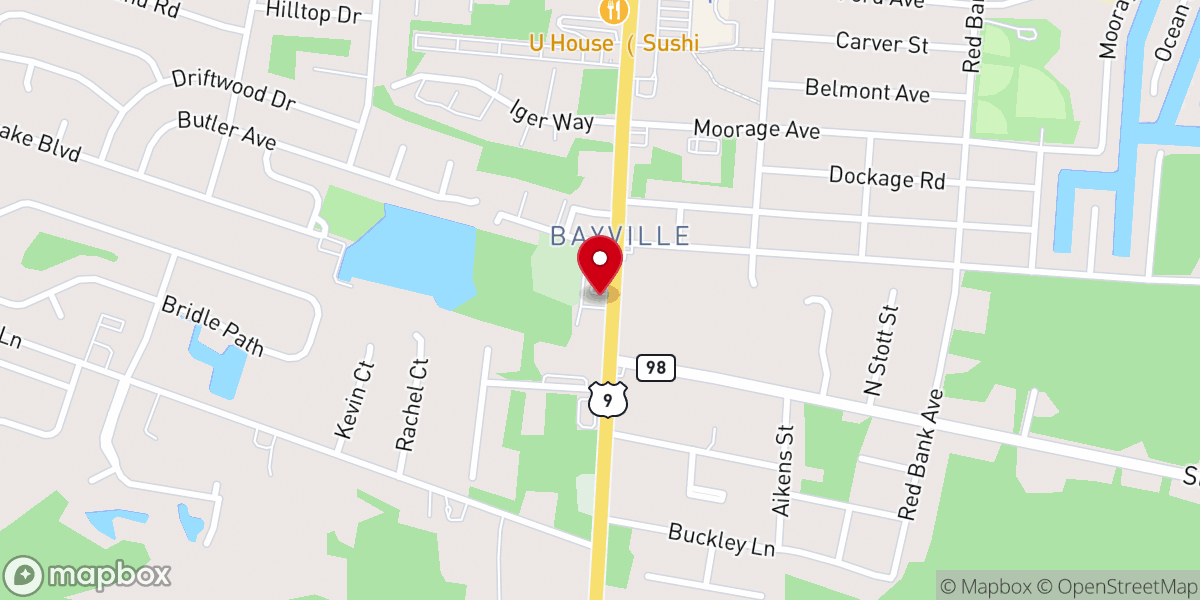 Map showing location of Faith Community Church