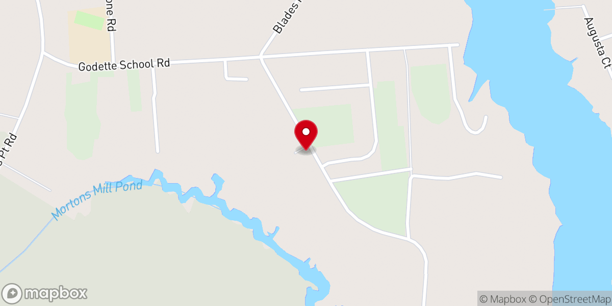 Map showing location of Harlowe Community Chapel Church