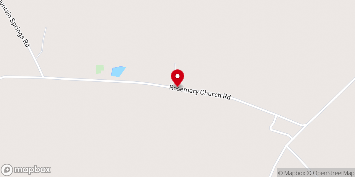 Map showing location of Rosemary Southern Missionary Baptist