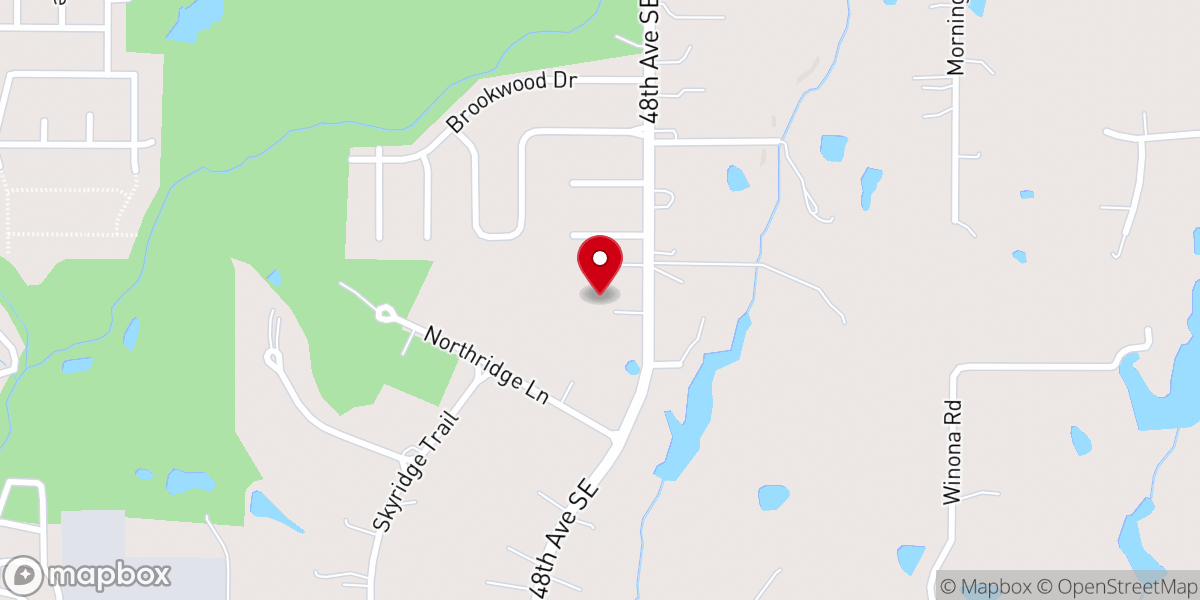 Map showing location of Skyridge Church