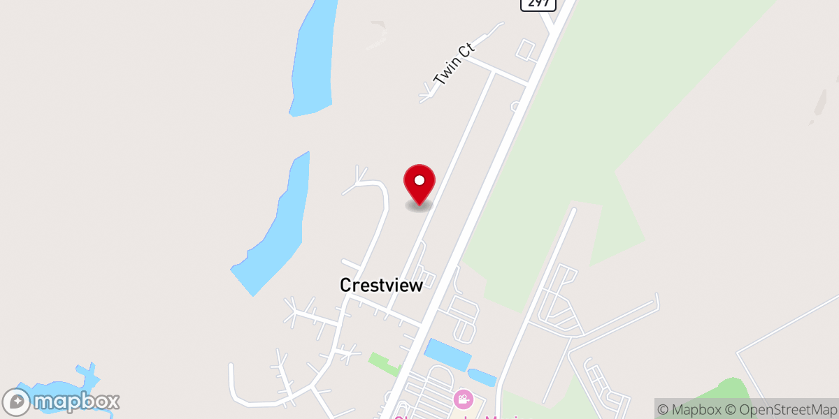 Map showing location of Unitarian Universalists of Chester River
