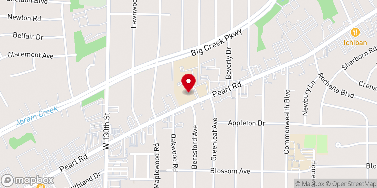 Map showing location of Queen of The Holy Rosary Shrine