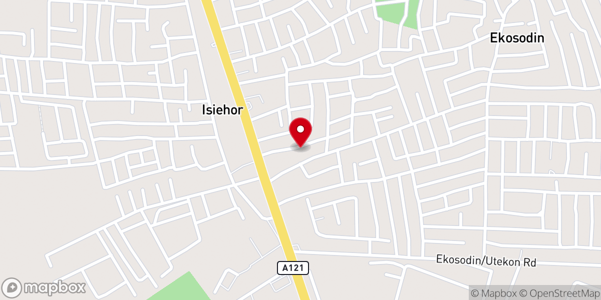 Map showing location of RCCG, SOLID ROCK ASSEMBLY CATHEDRAL, EDO PROVINCE 5