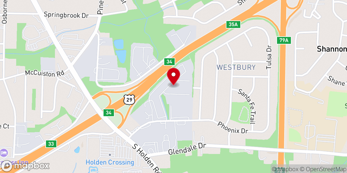 Map showing location of The Embassy Church